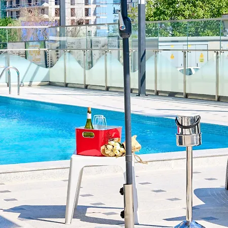 Dazzling Sunset In Nord10 Pool * Mamaia