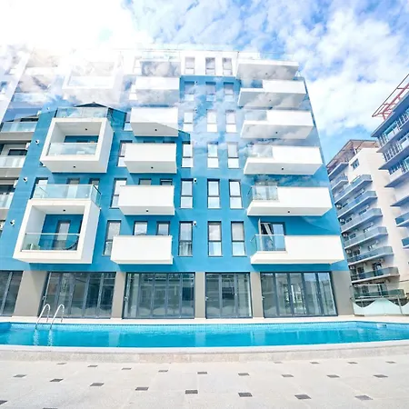 Dazzling Sunset In Nord10 Pool Apartment Mamaia